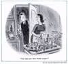 Three Doors to Death: CARTOON from American Magazine, June, 1949 (Door to Death issue)