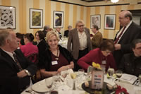 Banquet diners (Mike & Carol Flannery, Becky Stout, Lisa Bradbury, Ira Matetsky
